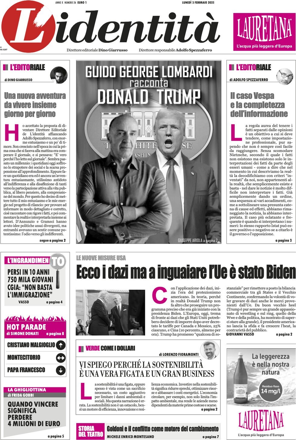 Prima-pagina-identita-edizione-di-oggi-03-02-2025