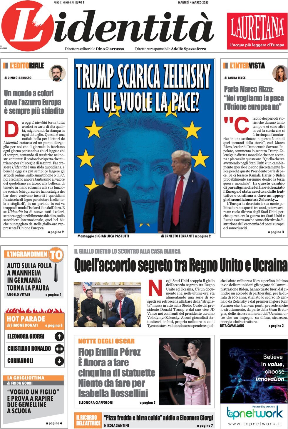 Prima-pagina-identita-edizione-di-oggi-04-03-2025