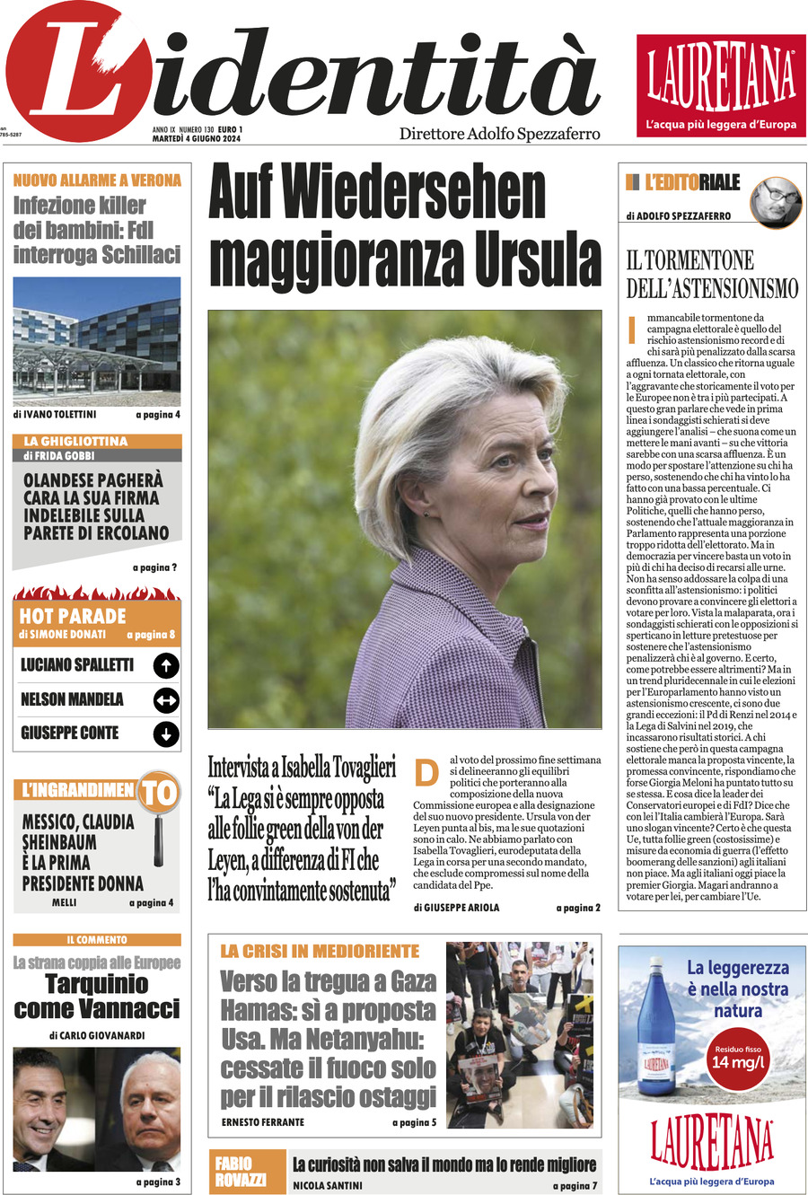 Prima-pagina-identita-edizione-di-oggi-04-06-2024