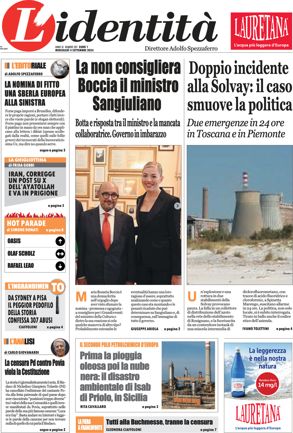 Prima-pagina-identita-edizione-di-oggi-04-09-2024