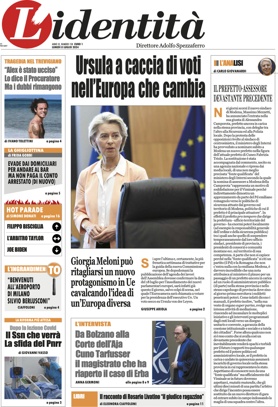 Prima-pagina-identita-edizione-di-oggi-08-07-2024