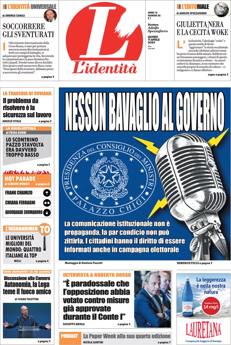 Prima-pagina-identita-edizione-di-oggi-11-04-2024