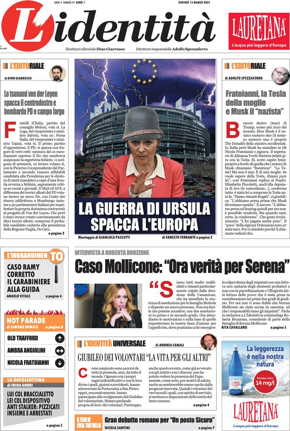 Prima-pagina-identita-edizione-di-oggi-13-03-2025