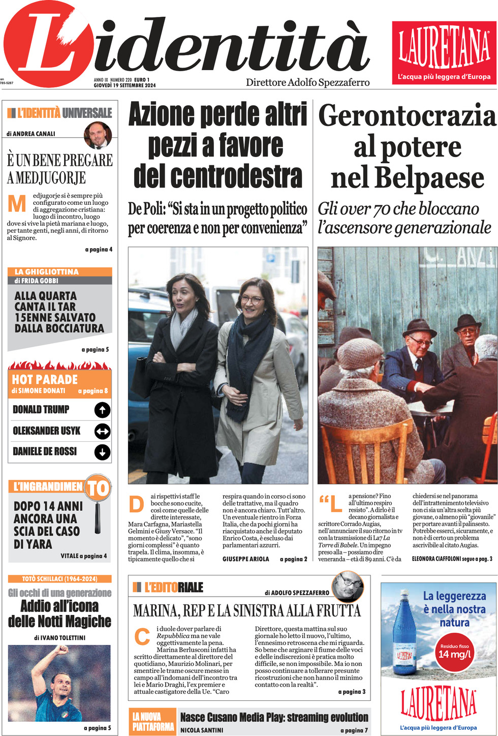 Prima-pagina-identita-edizione-di-oggi-19-09-2024