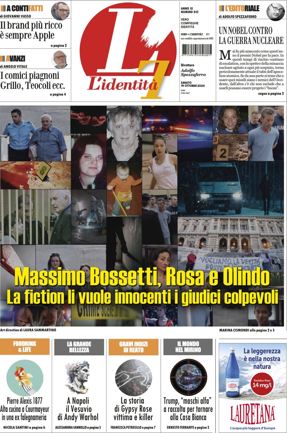 Prima-pagina-identita-edizione-di-oggi-20-10-2024