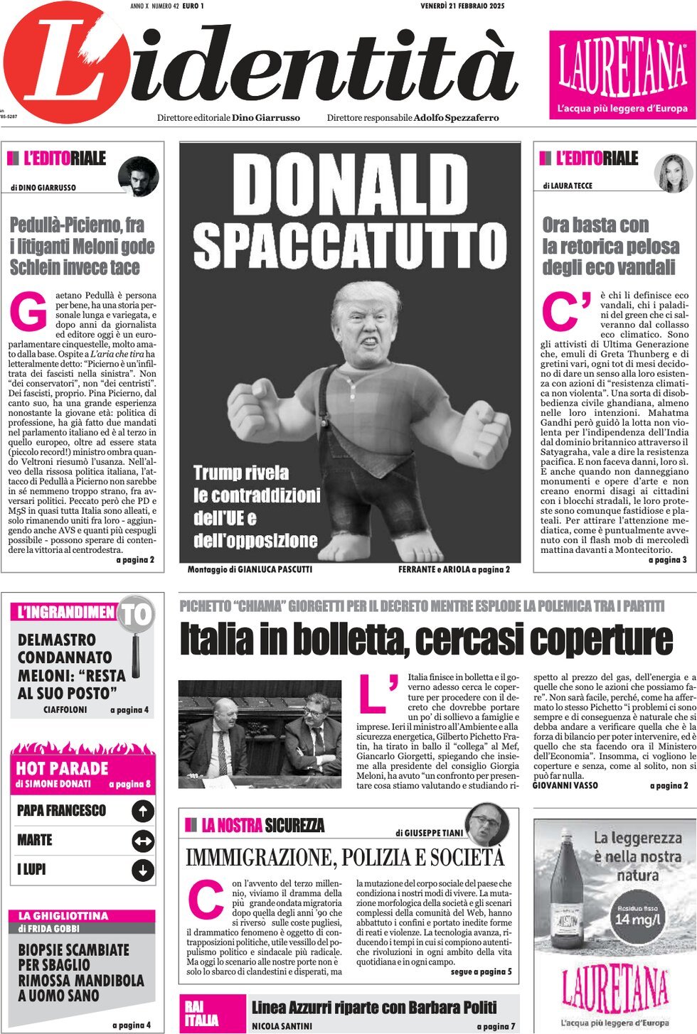 Prima-pagina-identita-edizione-di-oggi-21-02-2025