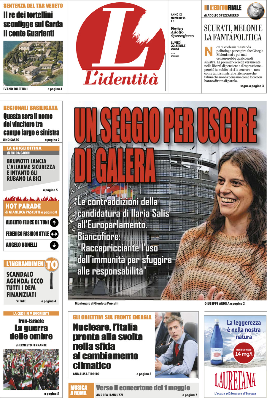 Prima-pagina-identita-edizione-di-oggi-22-04-2024