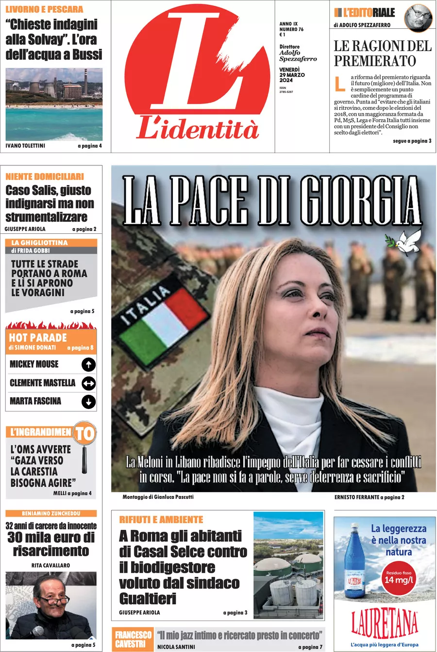 Prima-pagina-identita-edizione-di-oggi-29-03-2024