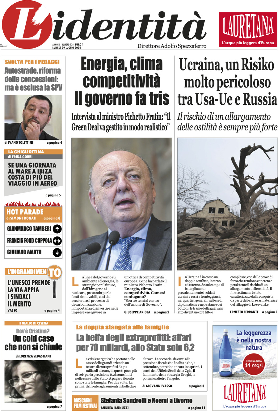 Prima-pagina-identita-edizione-di-oggi-29-07-2024