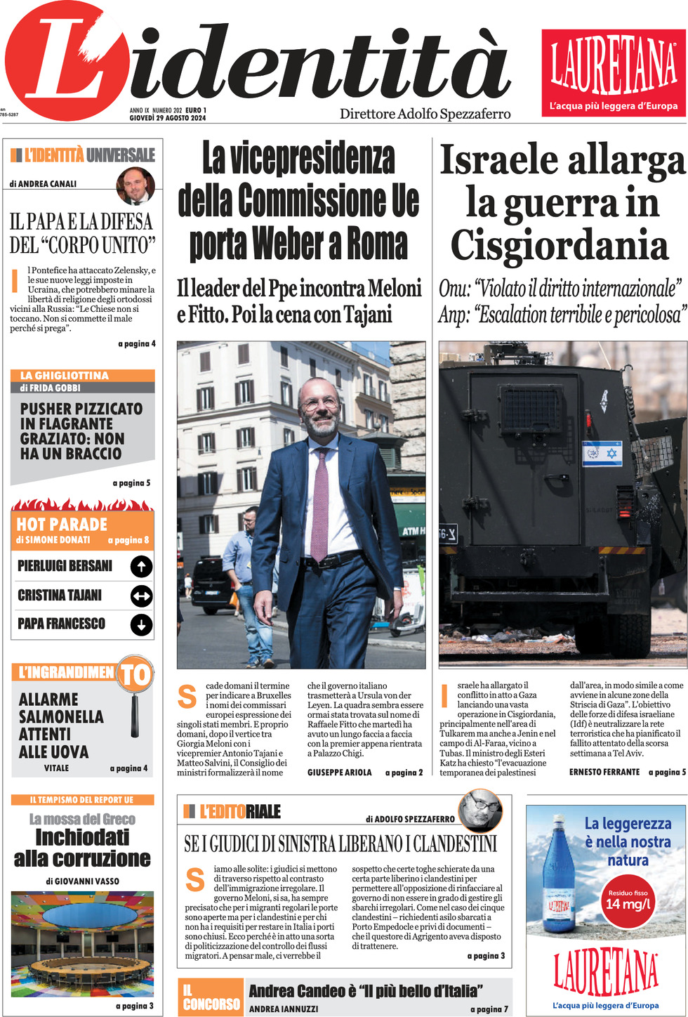 Prima-pagina-identita-edizione-di-oggi-29-08-2024