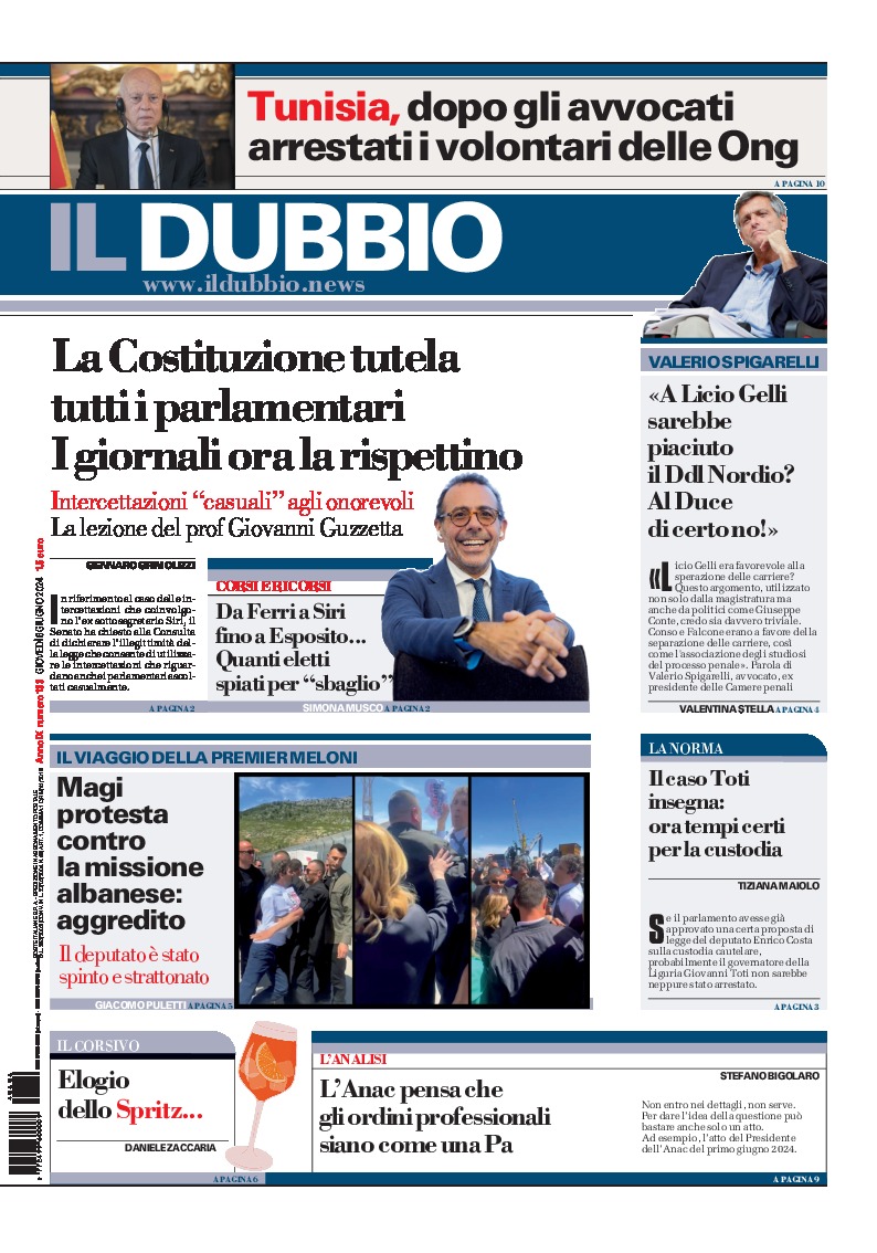 Prima-pagina-il-dubbio-oggi-edizione-di-oggi-20240606