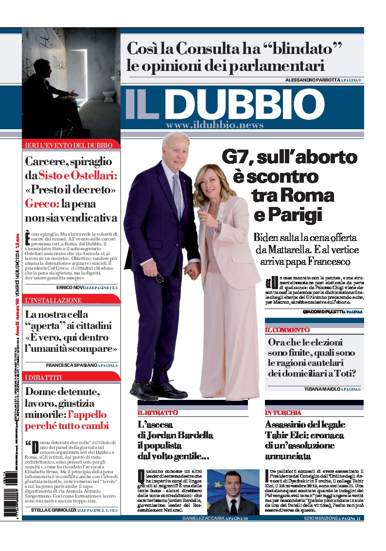 Prima-pagina-il-dubbio-oggi-edizione-di-oggi-20240614