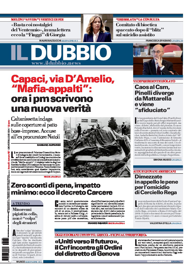 Prima-pagina-il-dubbio-oggi-edizione-di-oggi-20240704