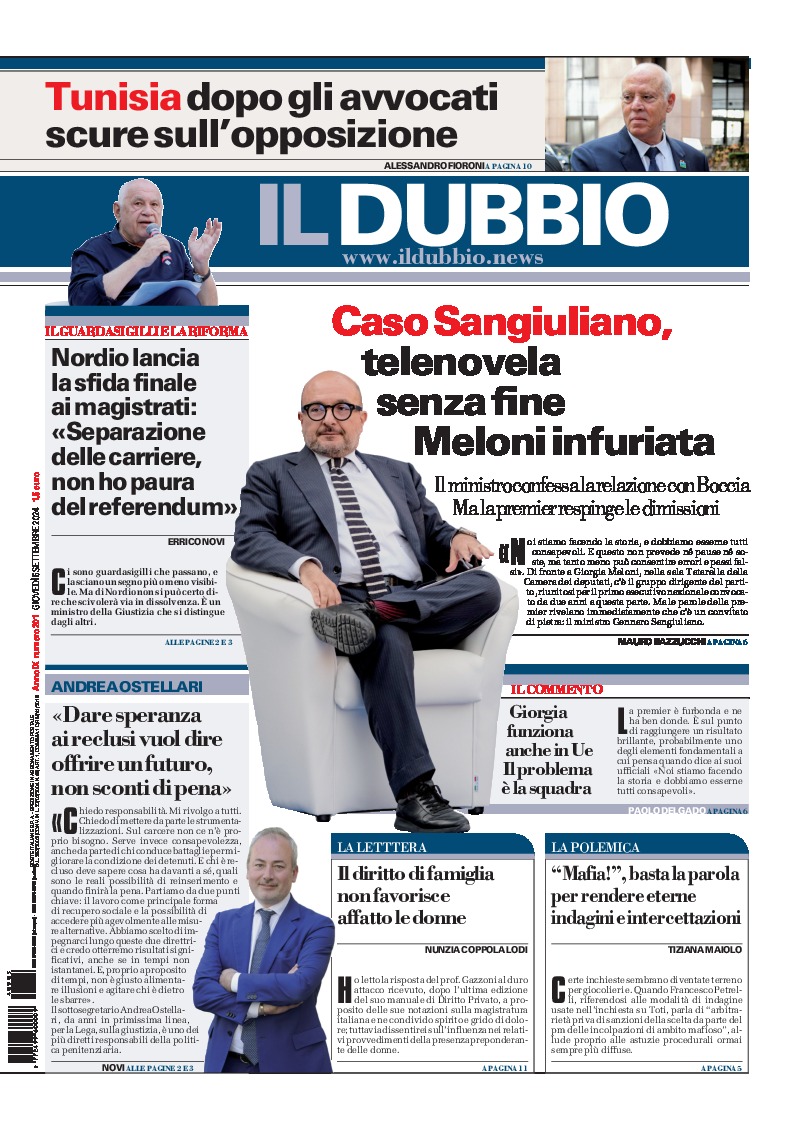 Prima-pagina-il-dubbio-oggi-edizione-di-oggi-20240905