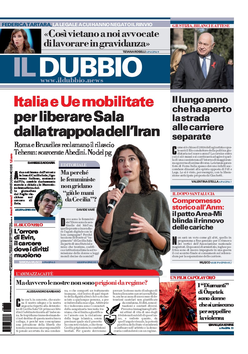 Prima-pagina-il-dubbio-oggi-edizione-di-oggi-20250103