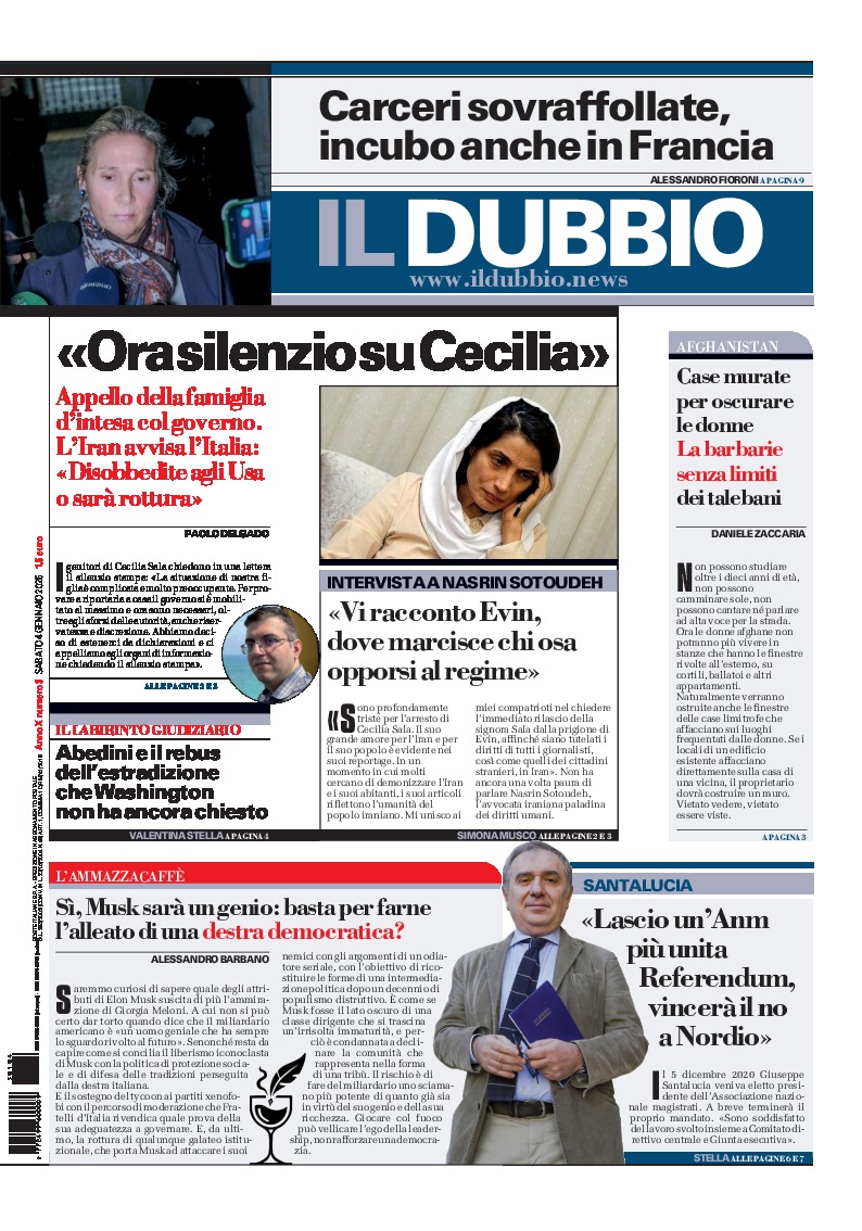 Prima-pagina-il-dubbio-oggi-edizione-di-oggi-20250104