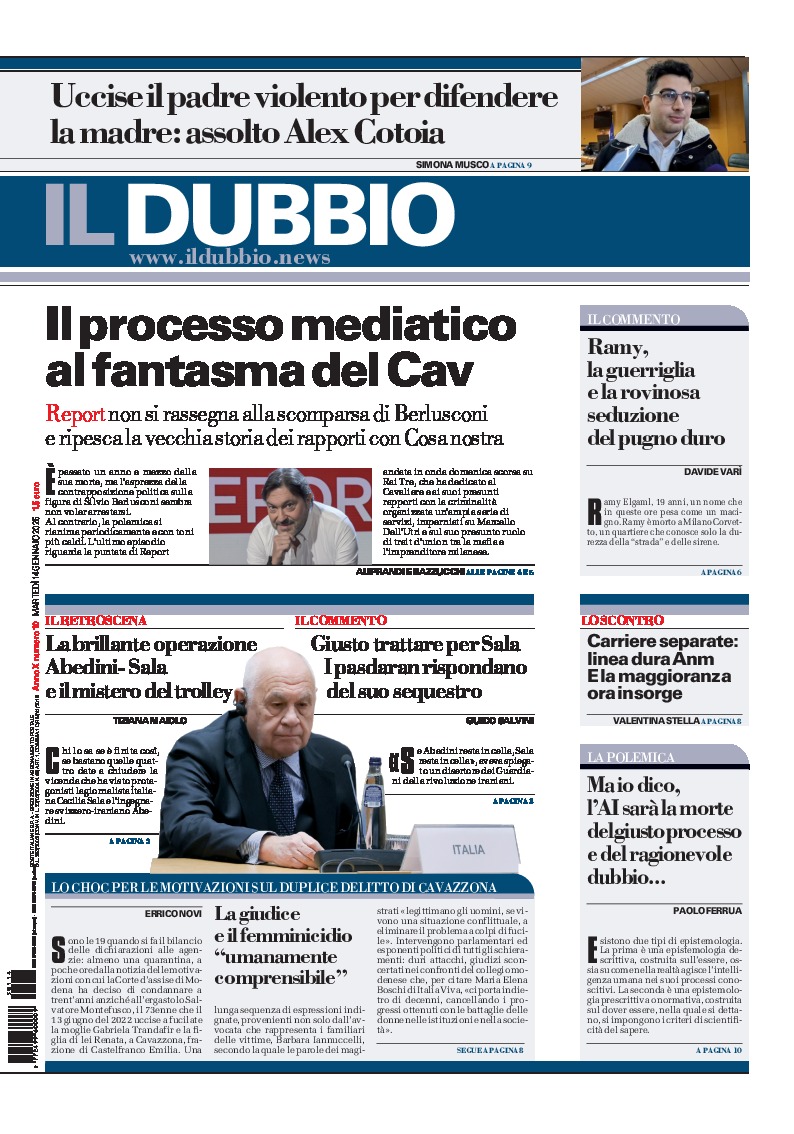 Prima-pagina-il-dubbio-oggi-edizione-di-oggi-20250114