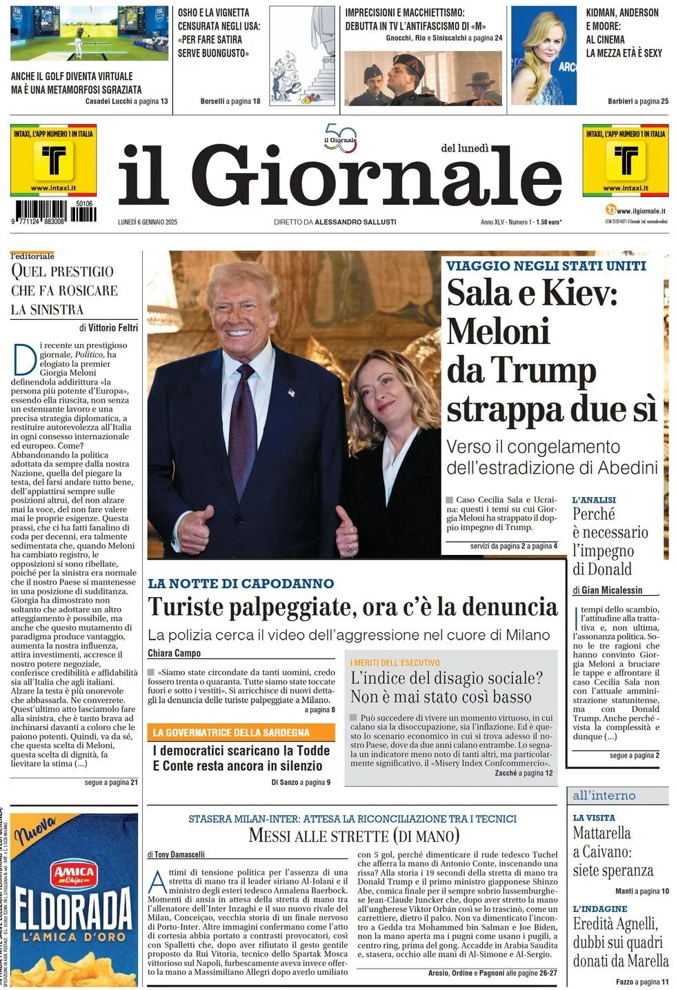 prima_pagina_il_giornale-06-01-2025