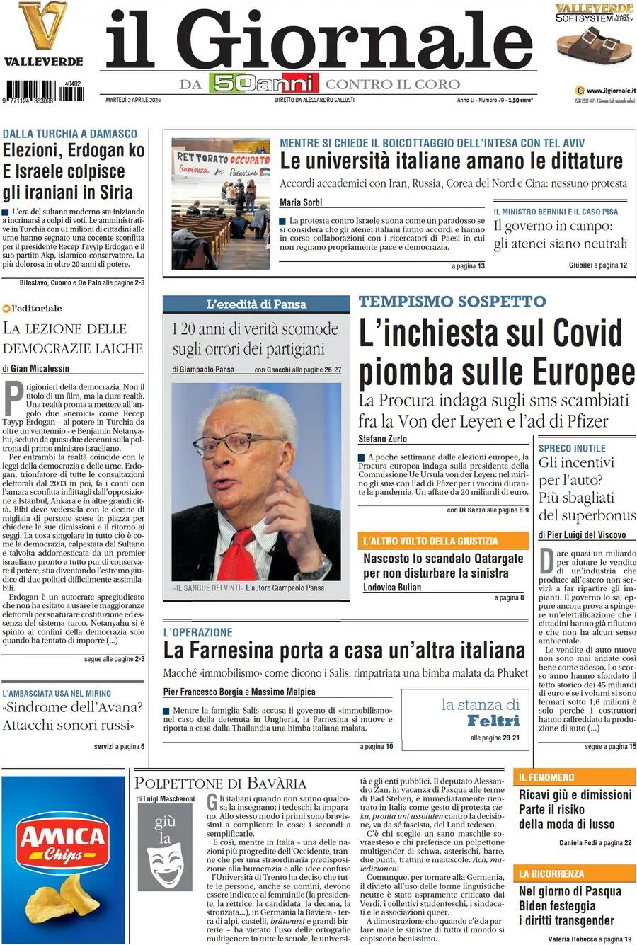 Prima-pagina-libero-edizione-di-oggi-02-04-2024