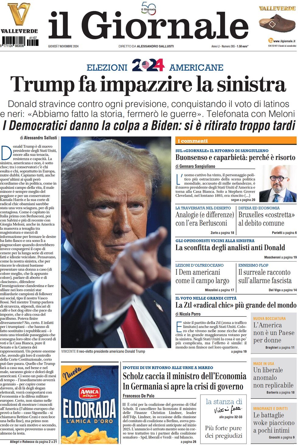 Prima-pagina-libero-edizione-di-oggi-07-11-2024