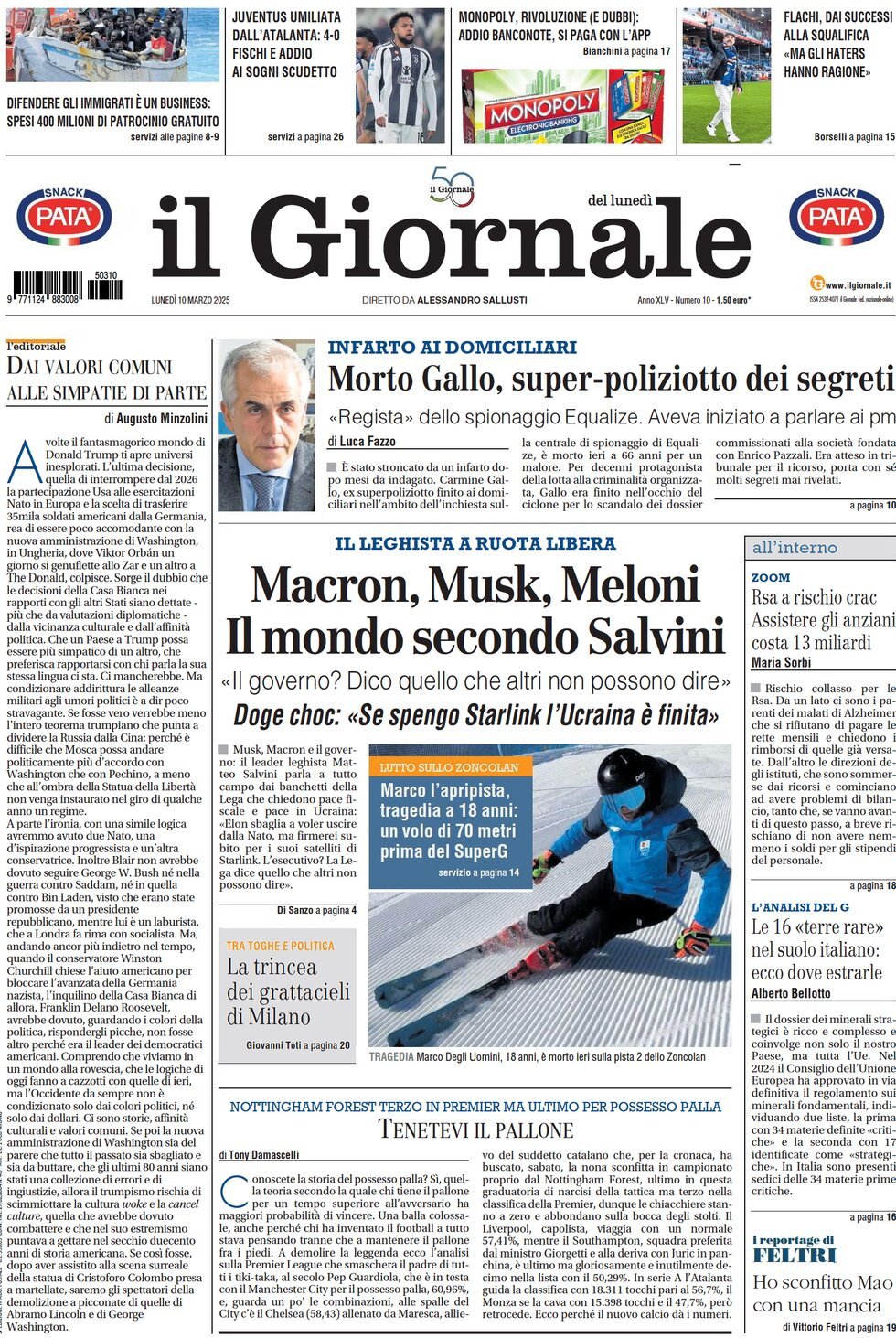 Prima-pagina-libero-edizione-di-oggi-10-03-2025