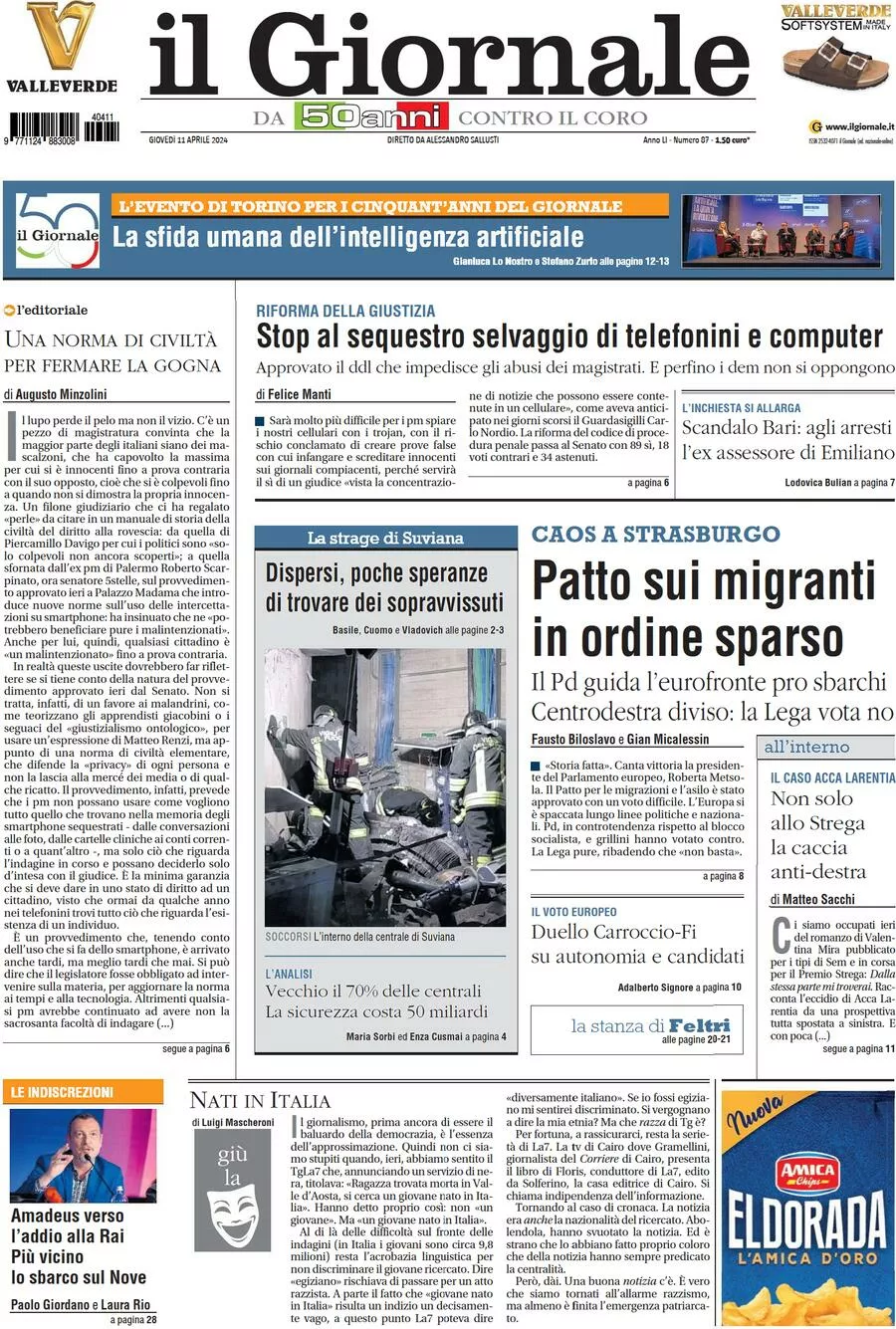 Prima-pagina-libero-edizione-di-oggi-11-04-2024