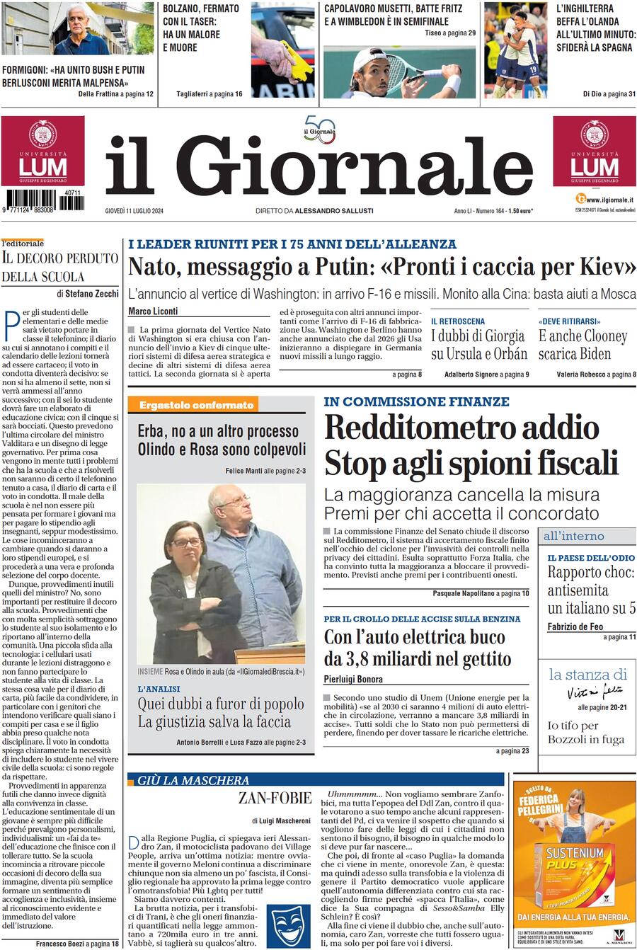 Prima-pagina-libero-edizione-di-oggi-11-07-2024