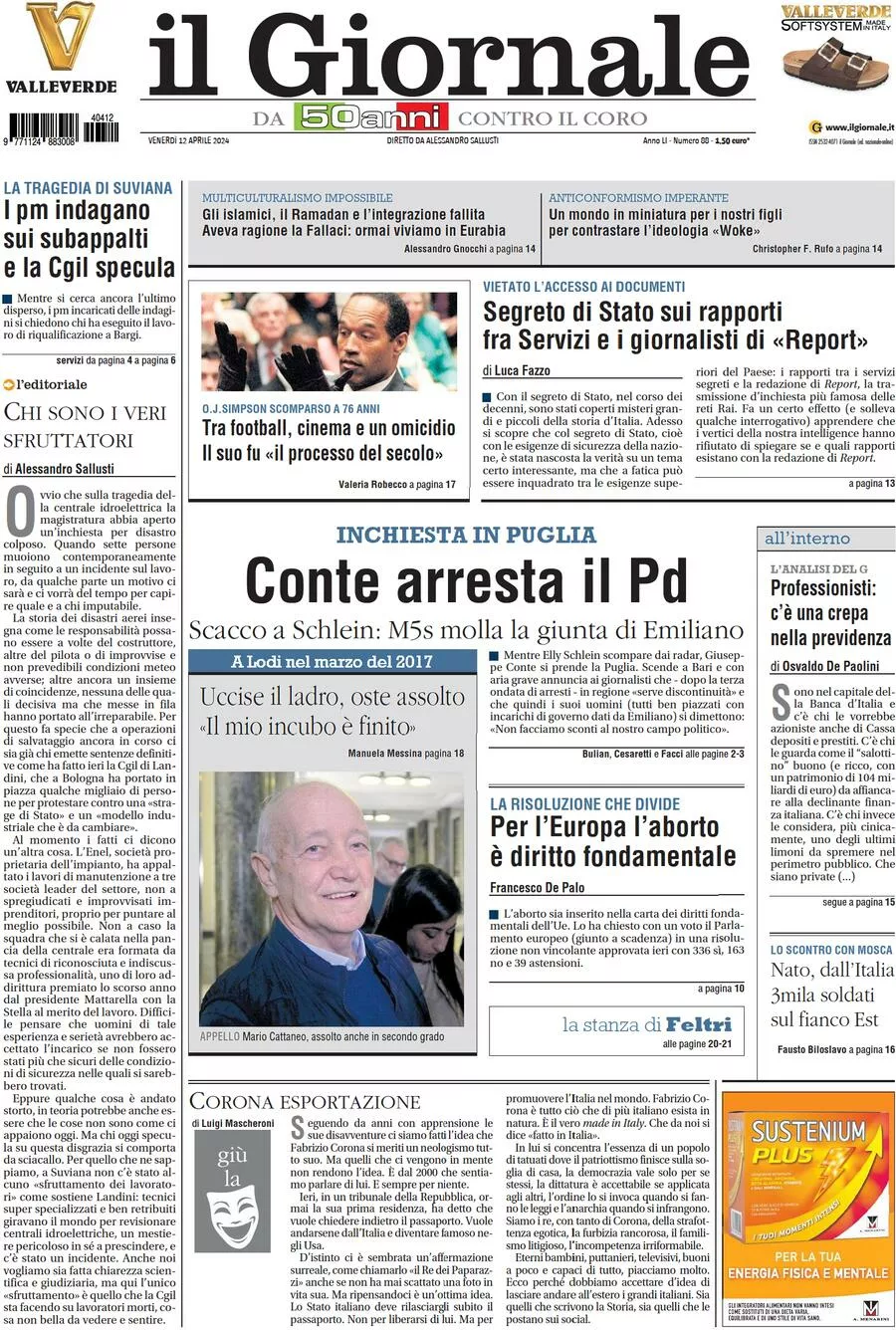 Prima-pagina-libero-edizione-di-oggi-12-04-2024