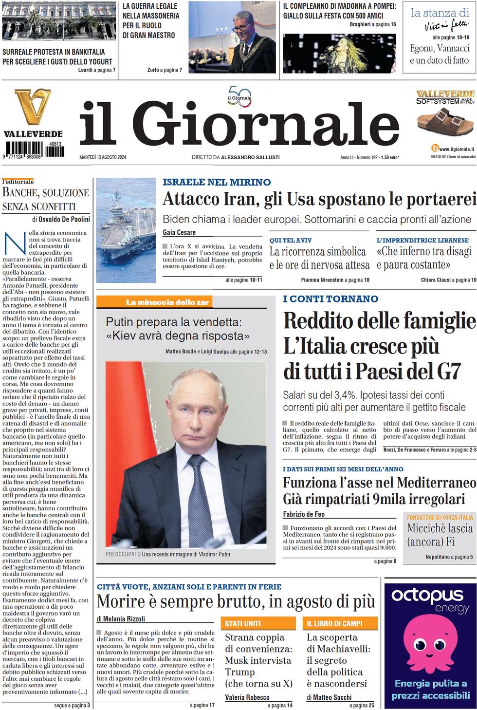 Prima-pagina-libero-edizione-di-oggi-13-08-2024