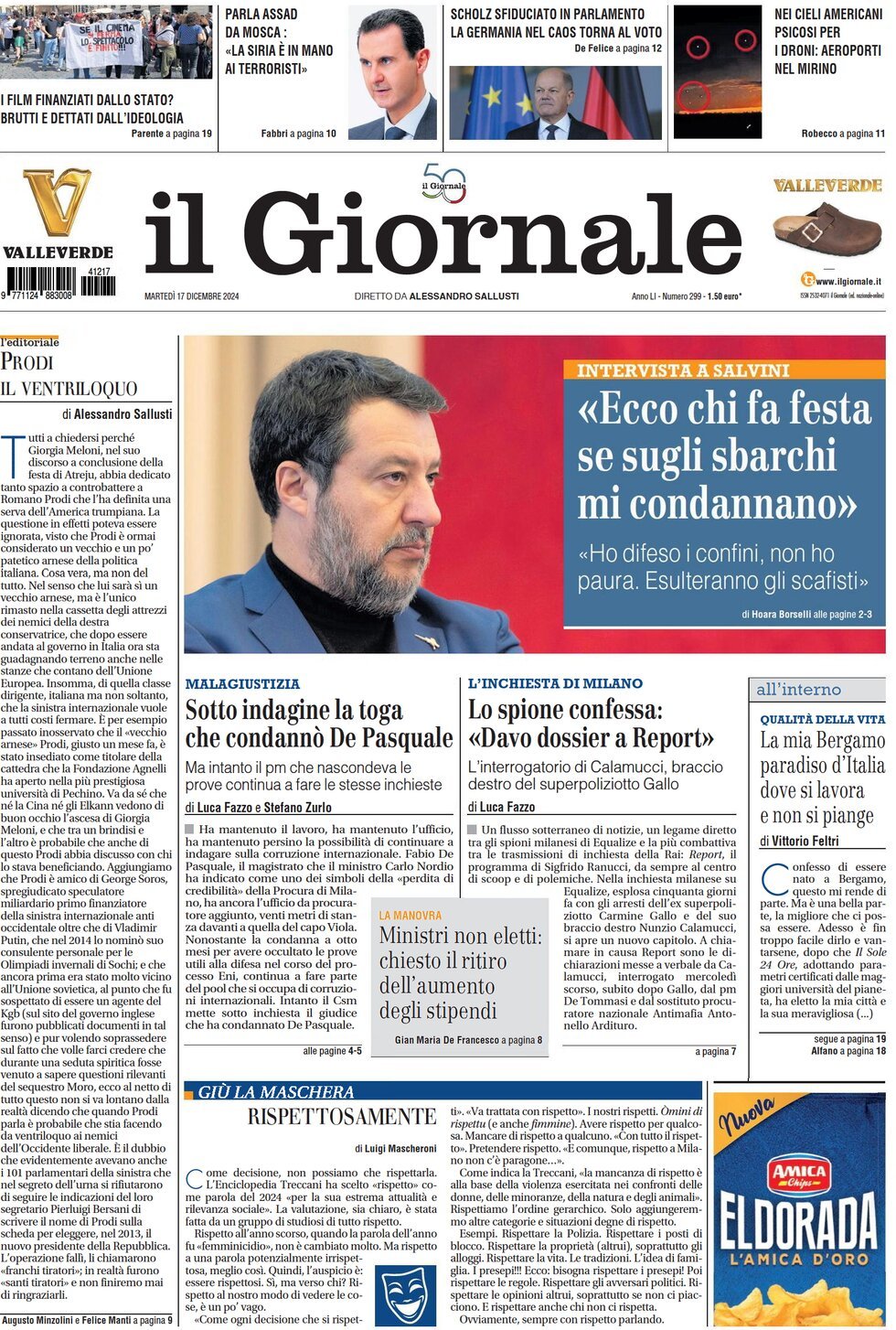 Prima-pagina-libero-edizione-di-oggi-17-12-2024