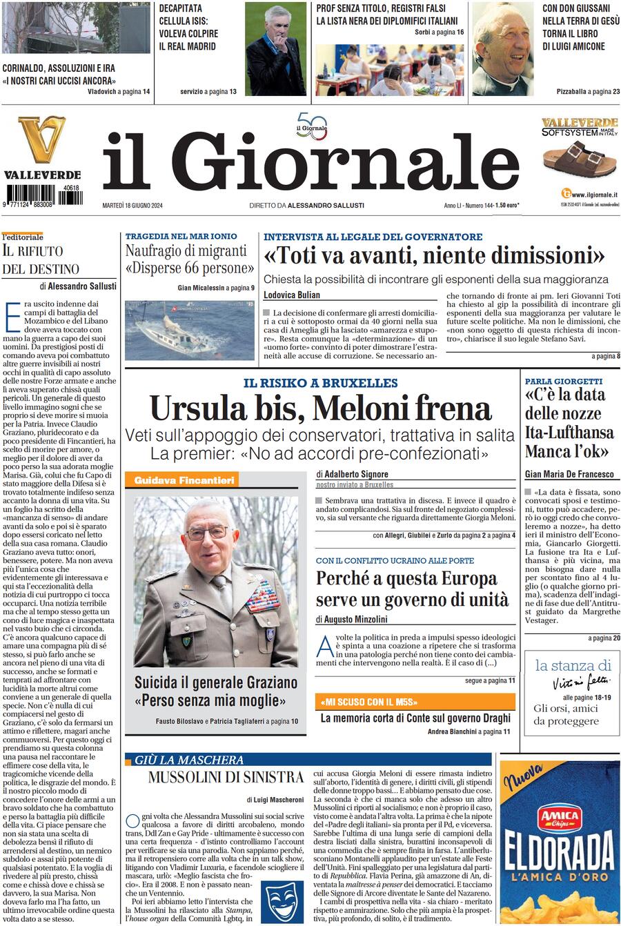 Prima-pagina-libero-edizione-di-oggi-18-06-2024