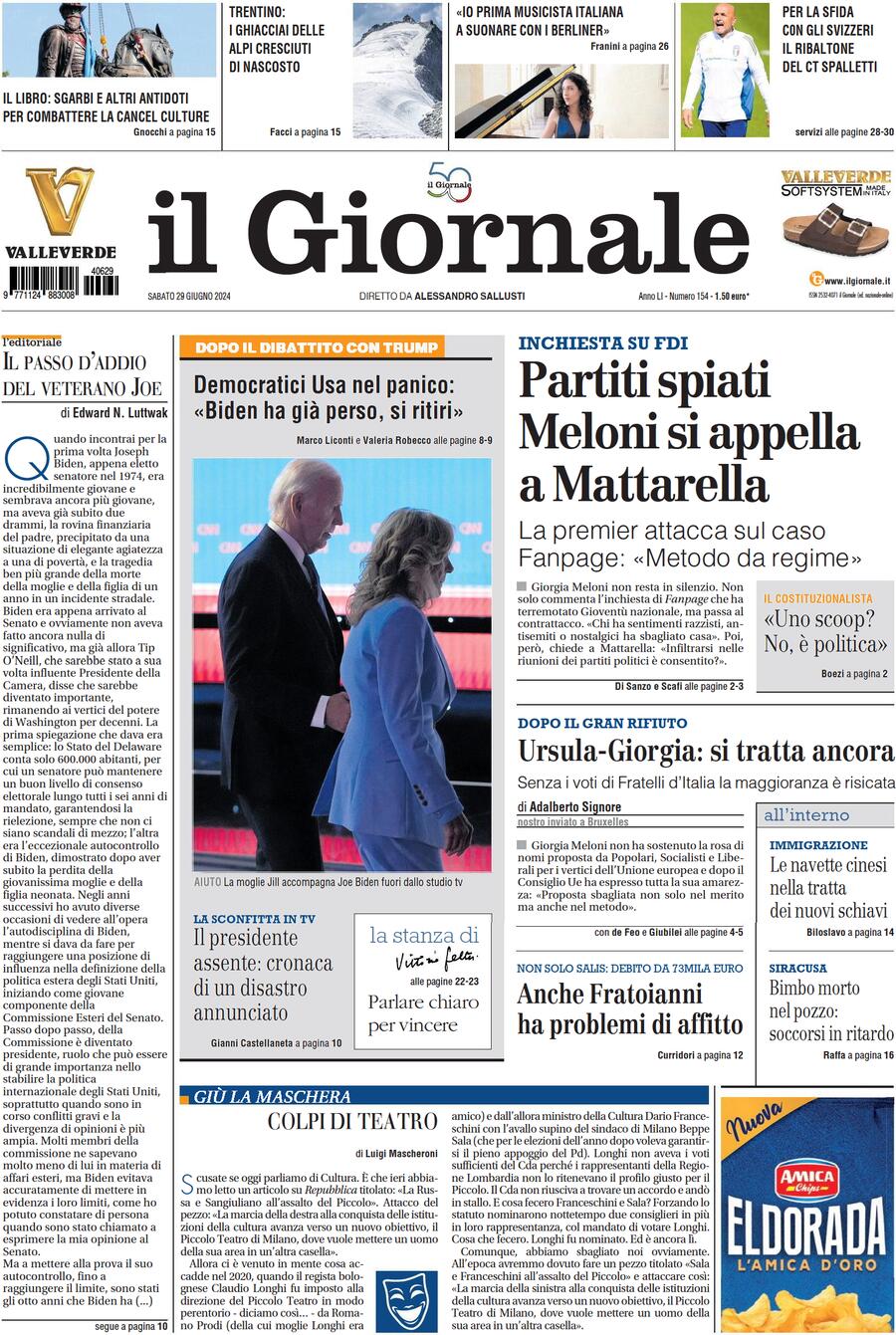 Prima-pagina-libero-edizione-di-oggi-29-06-2024