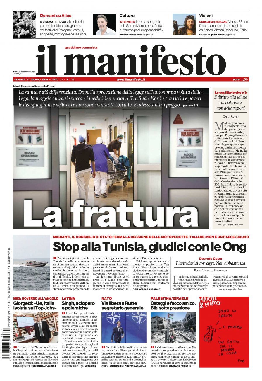 Prima-pagina-il-manifesto-edizione-del-20240621