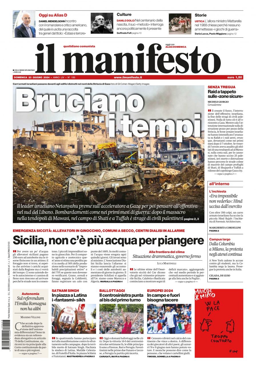 Prima-pagina-il-manifesto-edizione-del-20240623