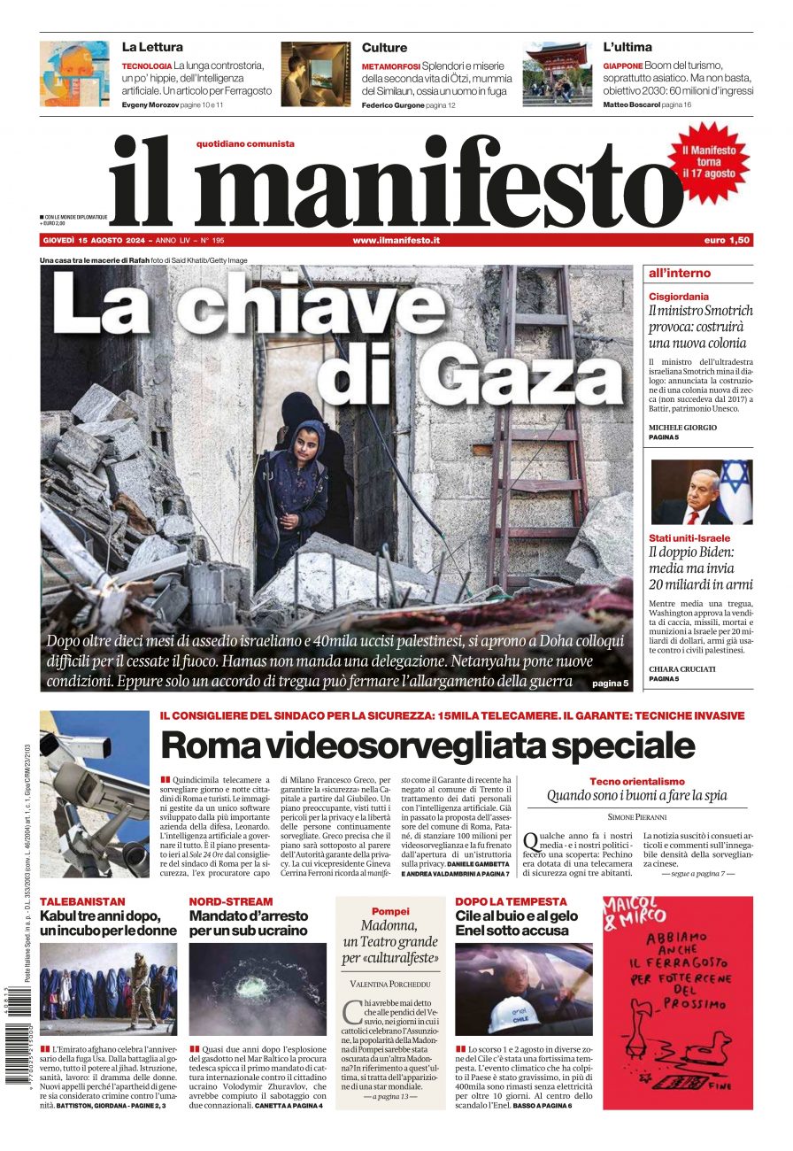 Prima-pagina-il-manifesto-edizione-del-20240815