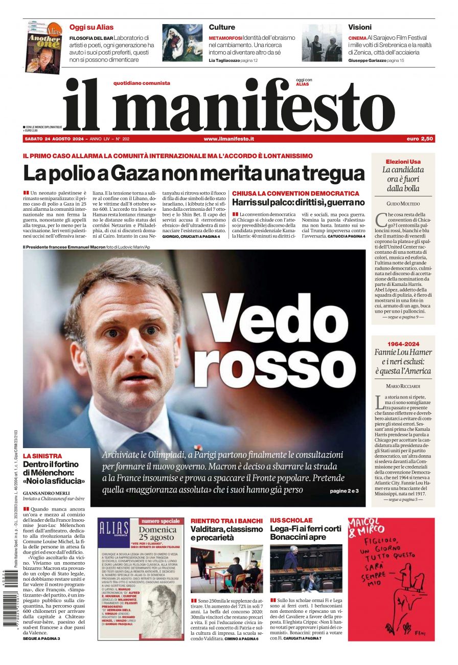 Prima-pagina-il-manifesto-edizione-del-20240824