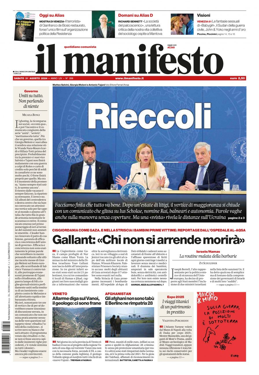 Prima-pagina-il-manifesto-edizione-del-20240831