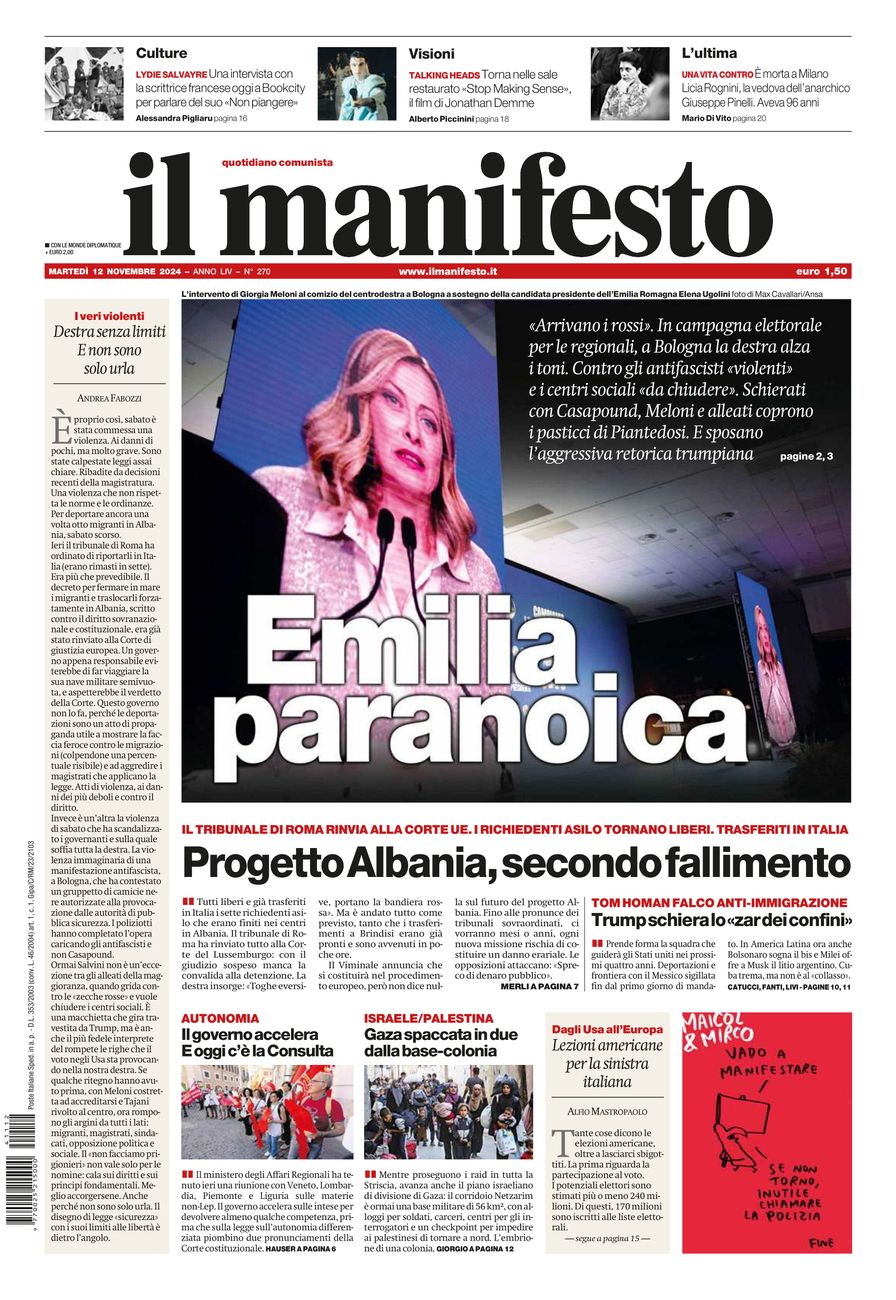 Prima-pagina-il-manifesto-edizione-del-20241112