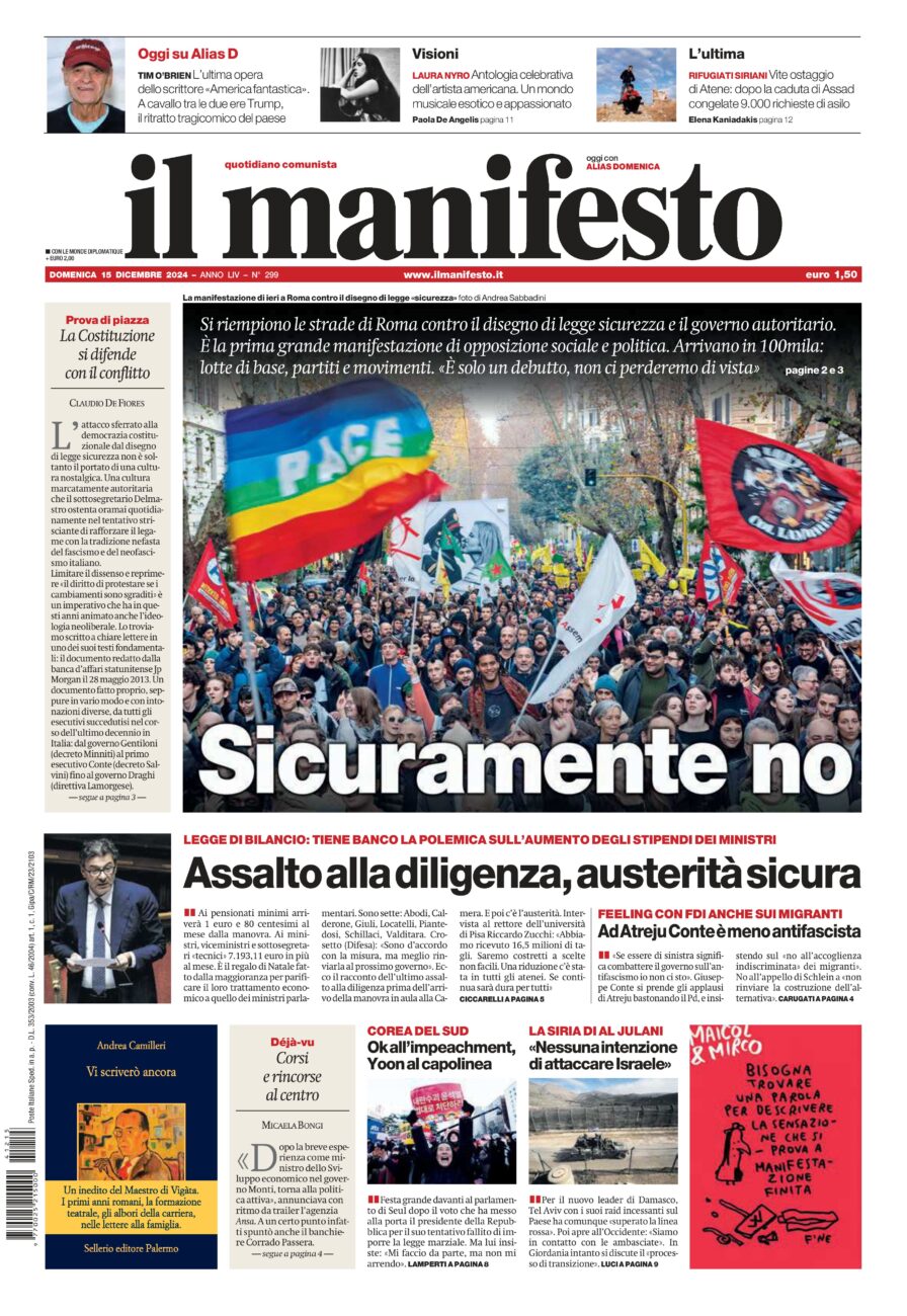 Prima-pagina-il-manifesto-edizione-del-20241215