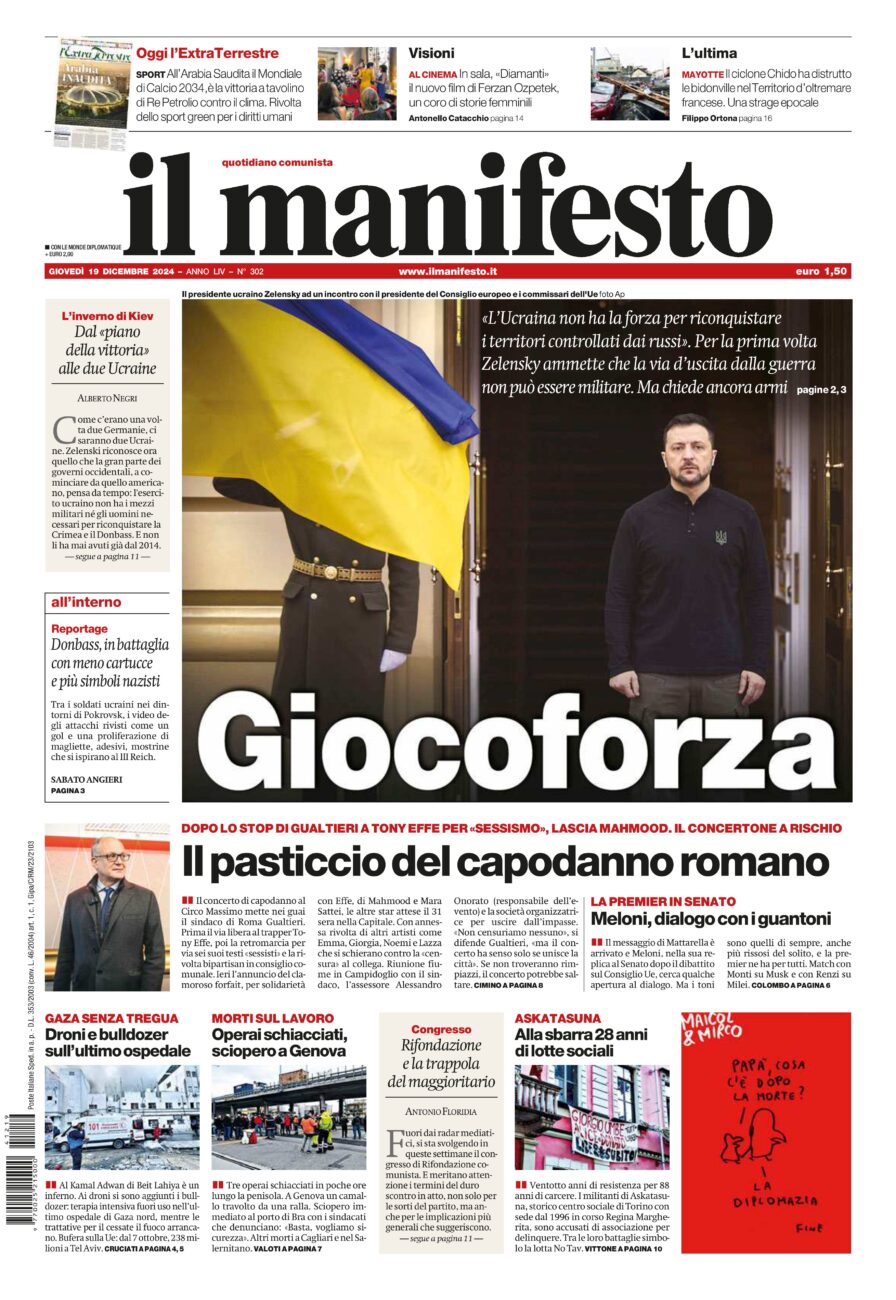 Prima-pagina-il-manifesto-edizione-del-20241219