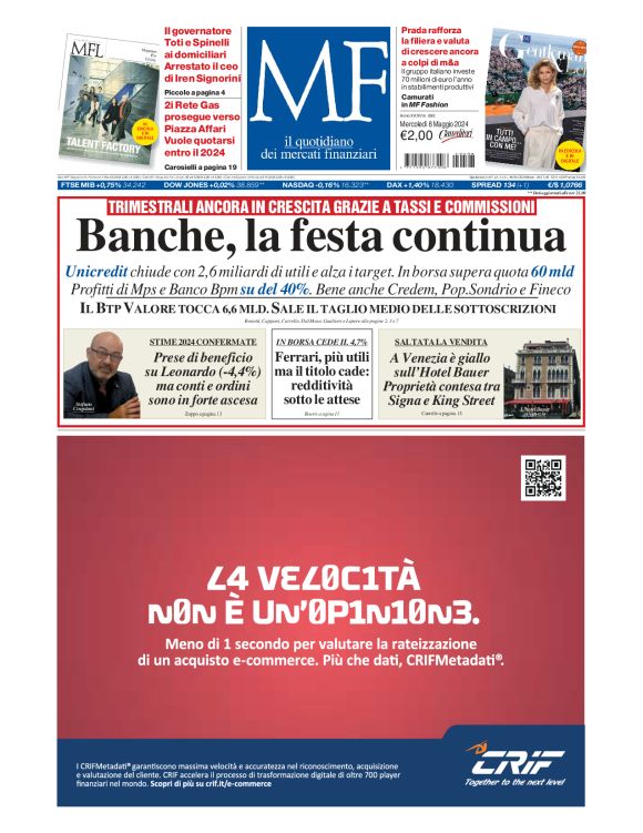 Prima-pagina-milano-finanza-edizione-del-2024-05-08