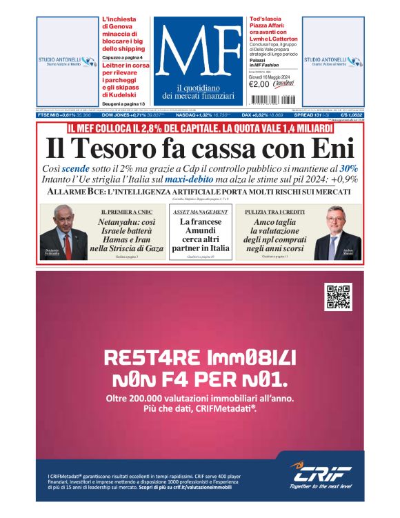 Prima-pagina-milano-finanza-edizione-del-2024-05-16