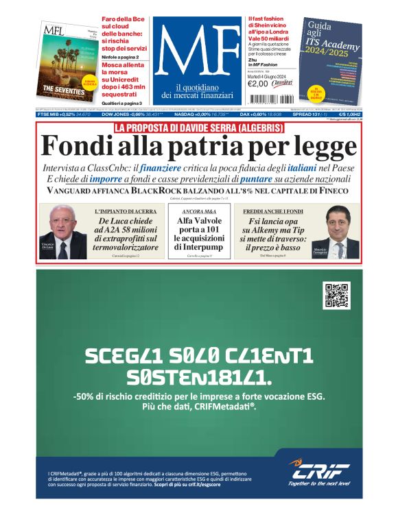 Prima-pagina-milano-finanza-edizione-del-2024-06-04