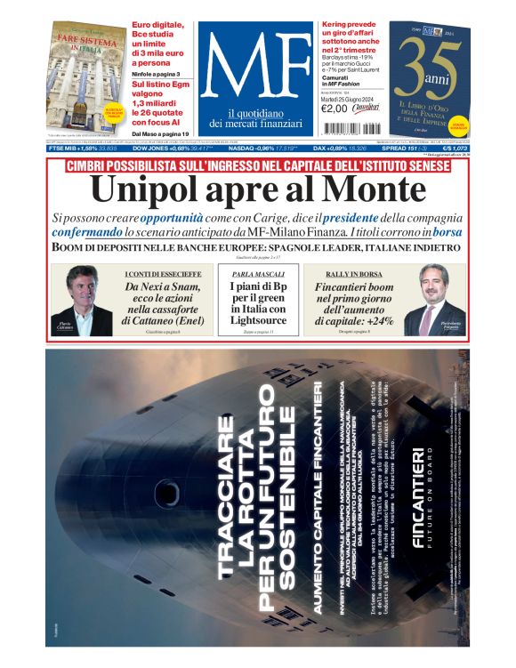 Prima-pagina-milano-finanza-edizione-del-2024-06-25