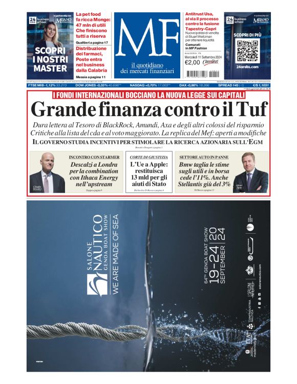 Prima-pagina-milano-finanza-edizione-del-2024-09-11