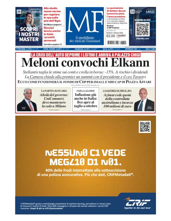 Prima-pagina-milano-finanza-edizione-del-2024-10-01