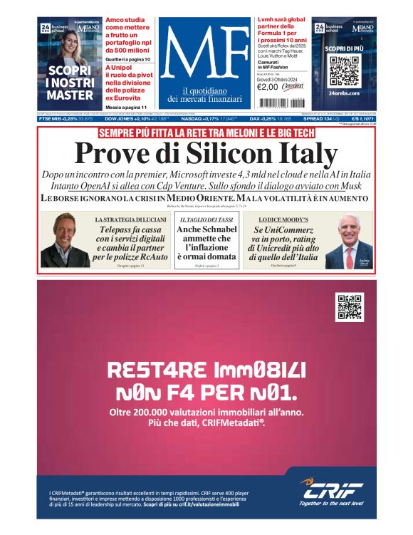 Prima-pagina-milano-finanza-edizione-del-2024-10-03