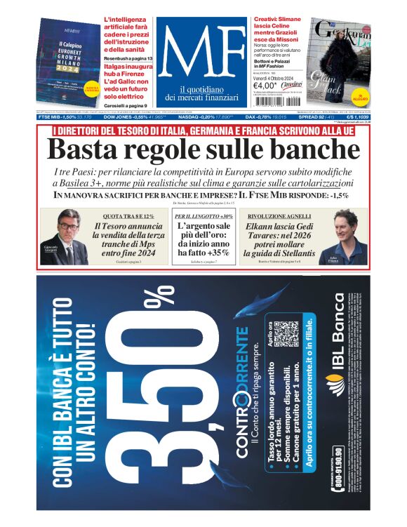 Prima-pagina-milano-finanza-edizione-del-2024-10-04