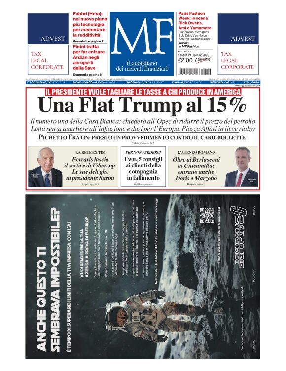 Prima-pagina-milano-finanza-edizione-del-2025-01-24