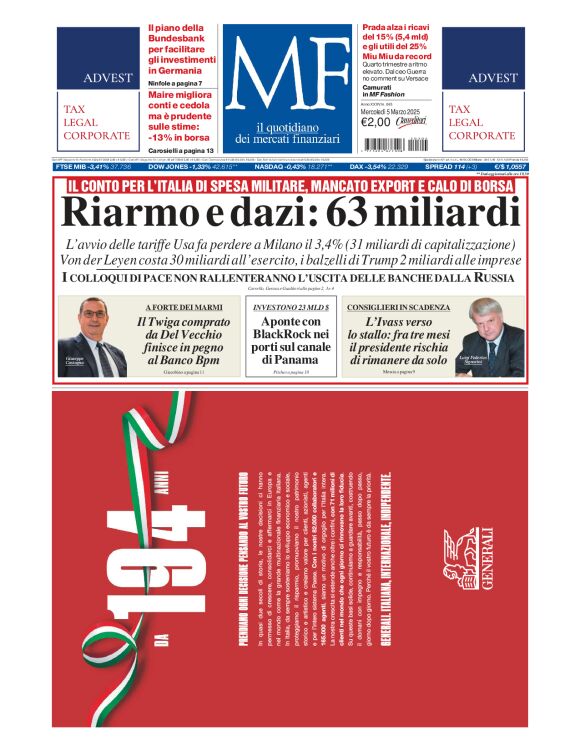 Prima-pagina-milano-finanza-edizione-del-2025-03-05